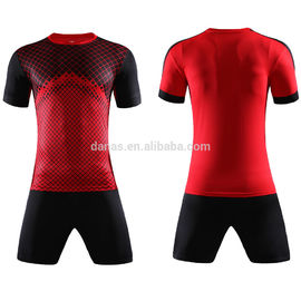 2017 Sports Jersey New Model Red Custom Soccer Uniform