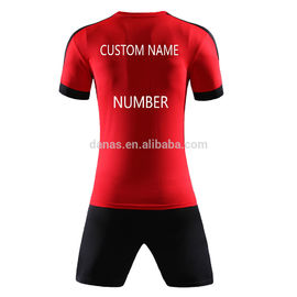 2017 Sports Jersey New Model Red Custom Soccer Uniform