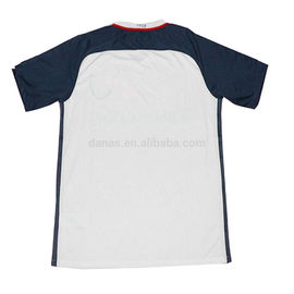 Top Quality Custom White and Black Football Shirt Maker Soccer Jersey Set