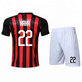 Free shipping to milan 2018-19 soccer jersey home football shirt