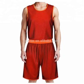 2019 New Design Reversible Mesh Cool Orange Basketball Jersey