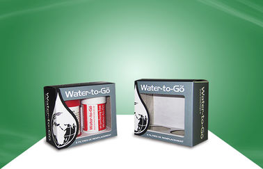 OEM Pantone Color Paper Packaging Boxes Carton Box with PET Window for Filter