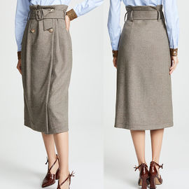 A roupa feita sob encomenda elegante de 2019 mulheres da chegada nova fabrica a saia